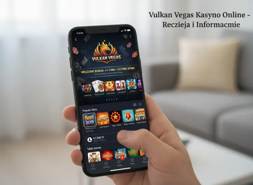 Vulkan vegas kasyno online - recenzja i informacje